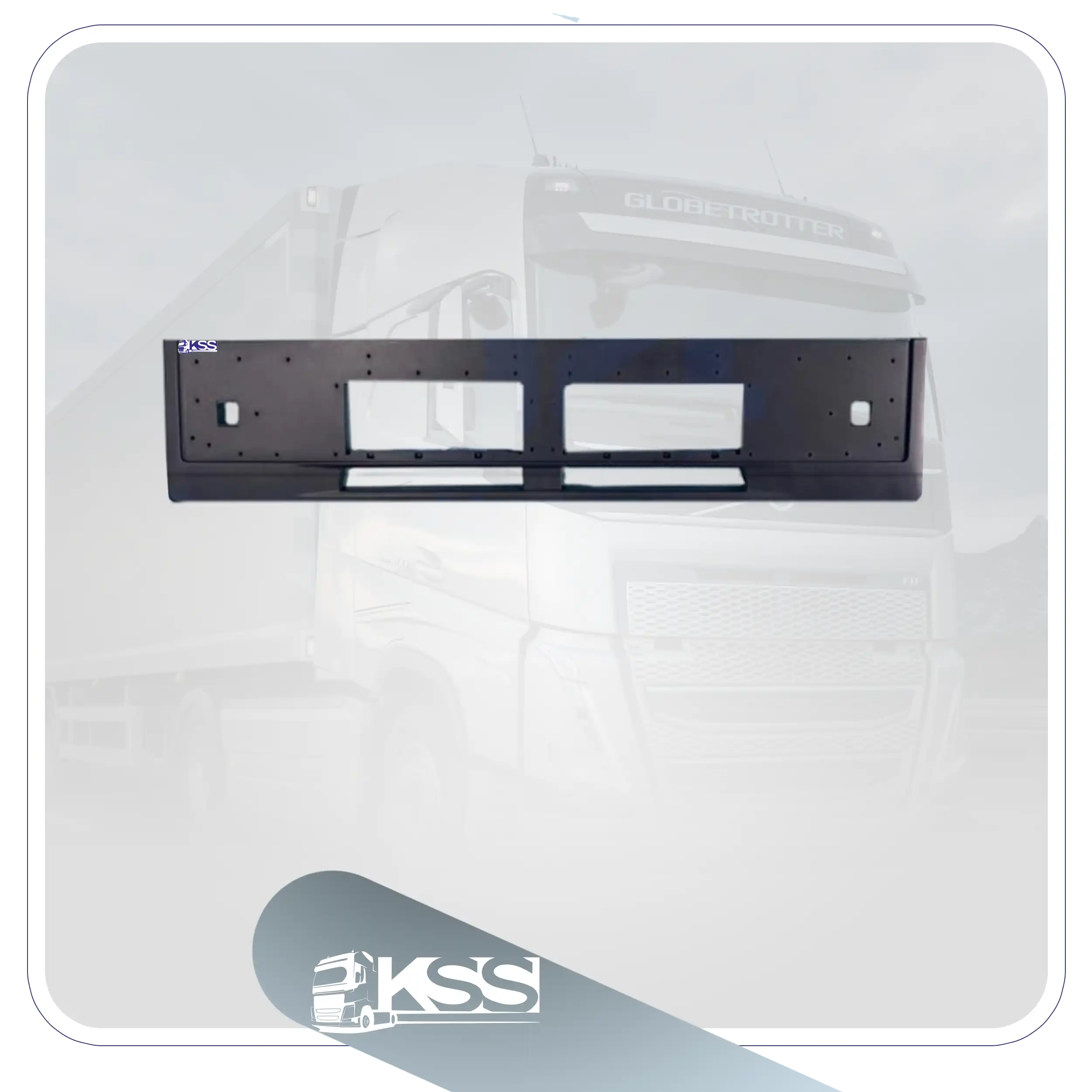23835096-قاب زنبوری جلو پنجره بالا FH500 (طرح سفید) نیوفیس